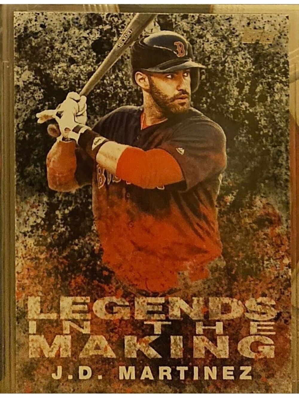 2018 Topps Update Legends in the Making Black #LITM18 J.D. Martinez Red Sox - Picture 1 of 2